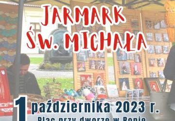 JARMARK ŚW. MICHAŁA 2023 - ZAPROSZENIE STOISK WYSTAWIENNICZO-HANDLOWYCH
