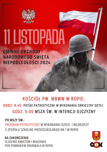 GMINNE OBCHODY NARODOWEGO ŚW. NIEPODLEGŁOŚCI