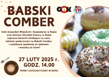 BABSKI COMBER 2025