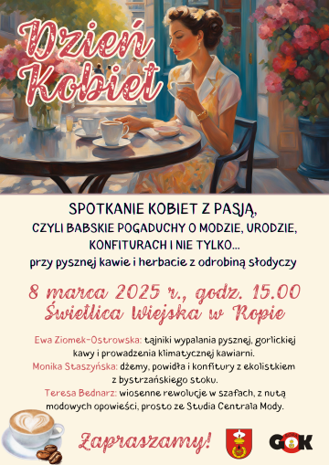 SPOTKANIE KOBIET Z PASJĄ Z OKAZJI DNIA KOBIET