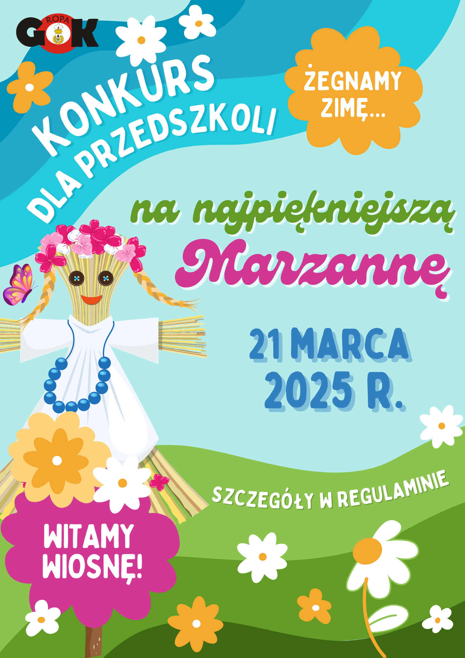 KONKURS NA NAJPIĘKNIEJSZĄ MARZANNĘ