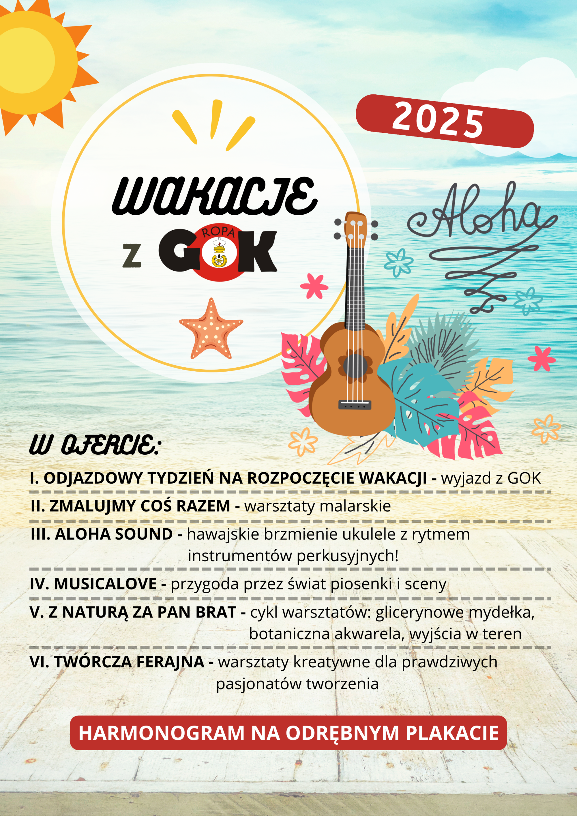 WAKACJE Z GOK 2025