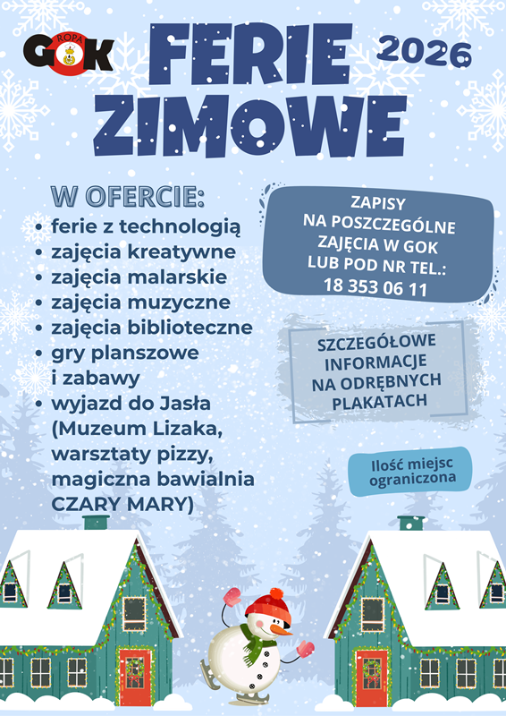 FERIE ZIMOWE 2026 - OFERTA