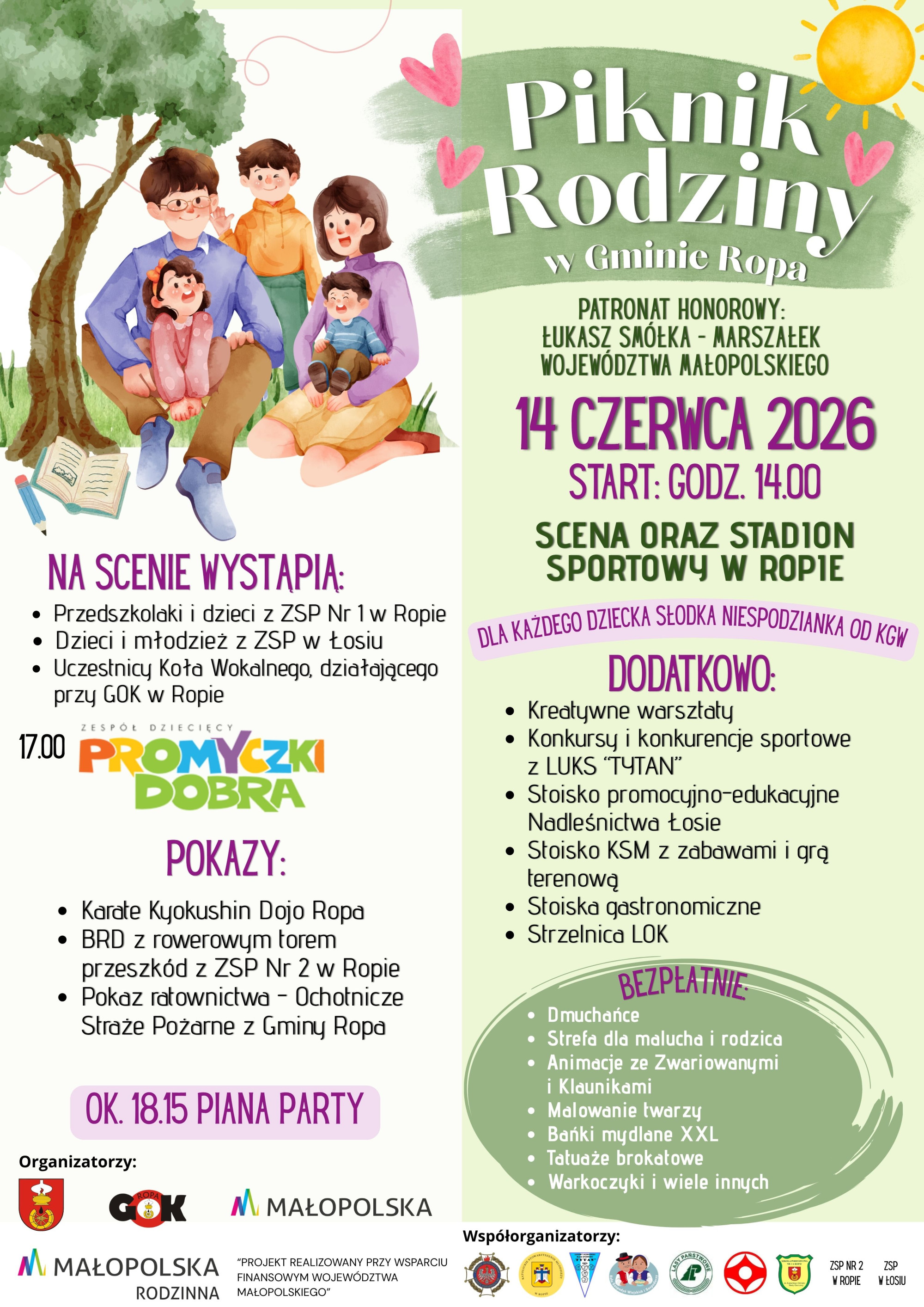 PIKNIK RODZINNY W GMINIE ROPA